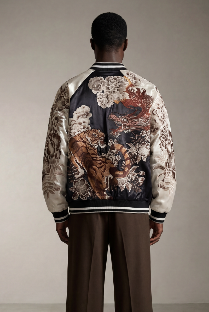 Ryūkō Embroidered Sukajan Jacket